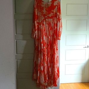 Free People long-sleeve Maxi dress L